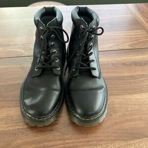 Dr Martens Cartor Black Combat Boots
